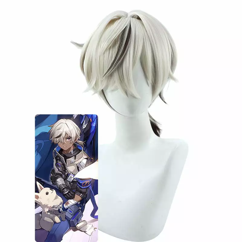 Cosplay Clans Game Honkai: Star Rail Arlan Ponytail Cosplay Wigs 3 Cosplay Clans Game Honkai: Star Rail Arlan Ponytail Cosplay Wigs