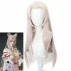 Cosplay Clans Game Naraka: Bladepoint Tsuchimikado Kurumi Cherry Gray Cosplay Wigs