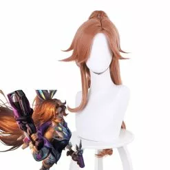 Cosplay Clans Game LOL Battle Bunny Miss Fortune Brown Cosplay Wigs