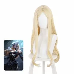Cosplay Clans Game LOL Coven Cassiopeia Light Yellow Midpoint Cosplay Wigs