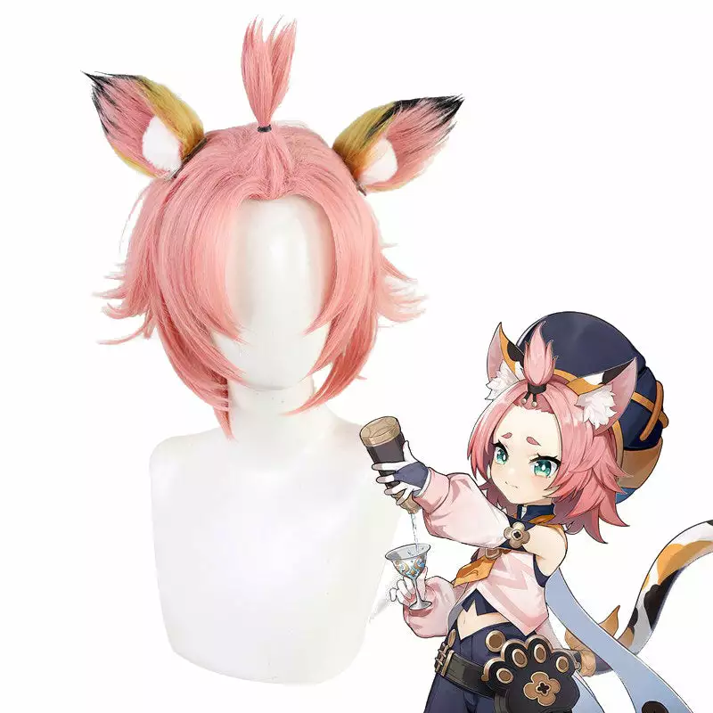 Cosplay Clans Game Genshin Impact Diona Cosplay Wig 3 Cosplay Clans Game Genshin Impact Diona Cosplay Wig