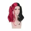Cosplay Clans Movie Suicide Squad Harley Quinn Long Red And Black Cosplay Wigs