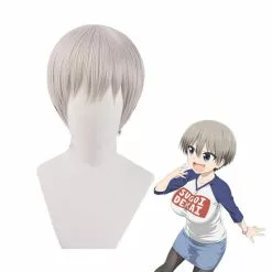 Cosplay Clans Anime Uzaki-chan Wants To Hang Out Hana Uzaki Short Linen Cosplay Wigs