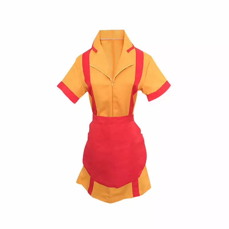 Cosplay Clans 2 Broke Girls Max Caroline Kellnerinnen Uniform Cosplay Costumes 4 Cosplay Clans 2 Broke Girls Max Caroline Kellnerinnen Uniform Cosplay Costumes - Image 2