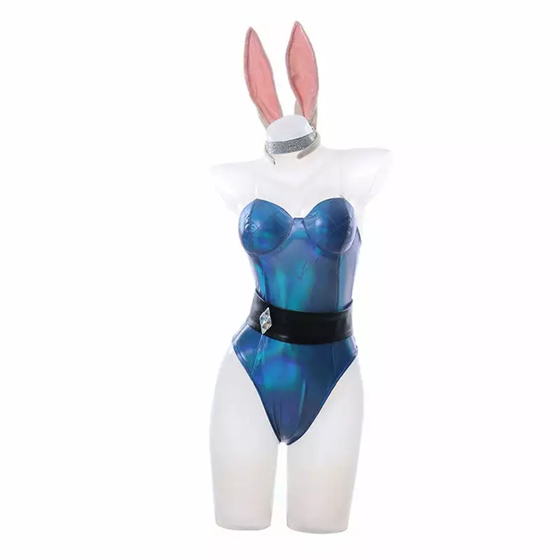 Cosplay Clans LOL KDA ALL OUT Ahri Bunnysuit Cosplay Costumes 7 Cosplay Clans LOL KDA ALL OUT Ahri Bunnysuit Cosplay Costumes - Image 5