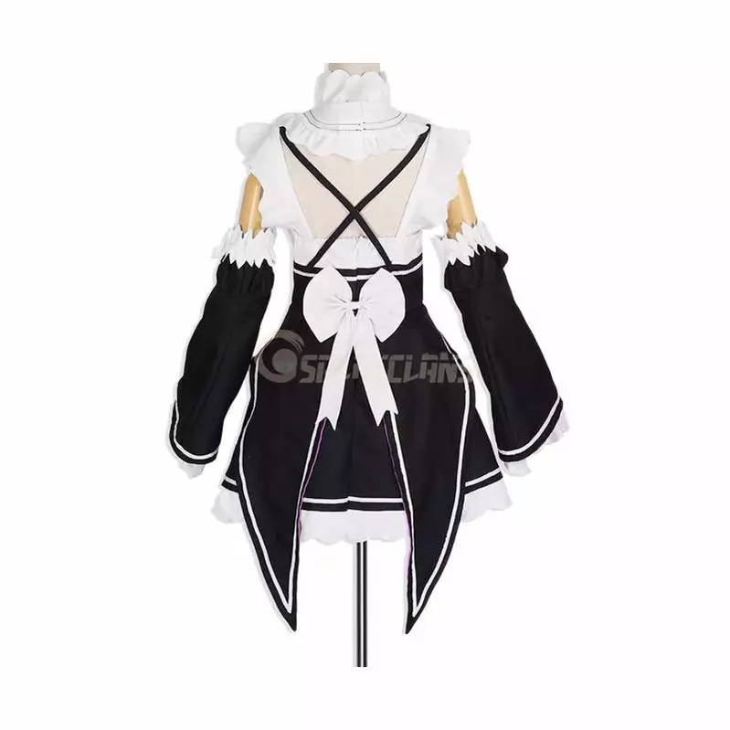Cosplay Clans Anime Re:Zero Starting Life In Another World Rem And Ram Maid Cosplay Costume 6 Cosplay Clans Anime Re:Zero Starting Life In Another World Rem And Ram Maid Cosplay Costume - Image 4