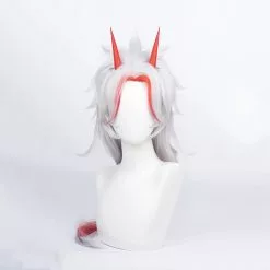 Cosplay Clans Game Genshin Impact Arataki Itto Silver Mixed Red Long Cosplay Wigs With Props -Cosplay Clans Sales 2 1f68aff5 f905 44b7 8261 4d1e8eebddb8