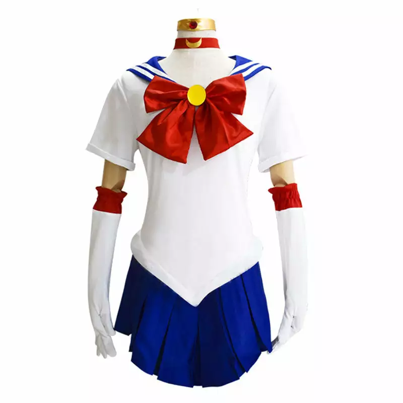 Cosplay Clans Anime Sailor Moon Tsukino Usagi JK Uniform Cosplay Costumes 4 Cosplay Clans Anime Sailor Moon Tsukino Usagi JK Uniform Cosplay Costumes - Image 2