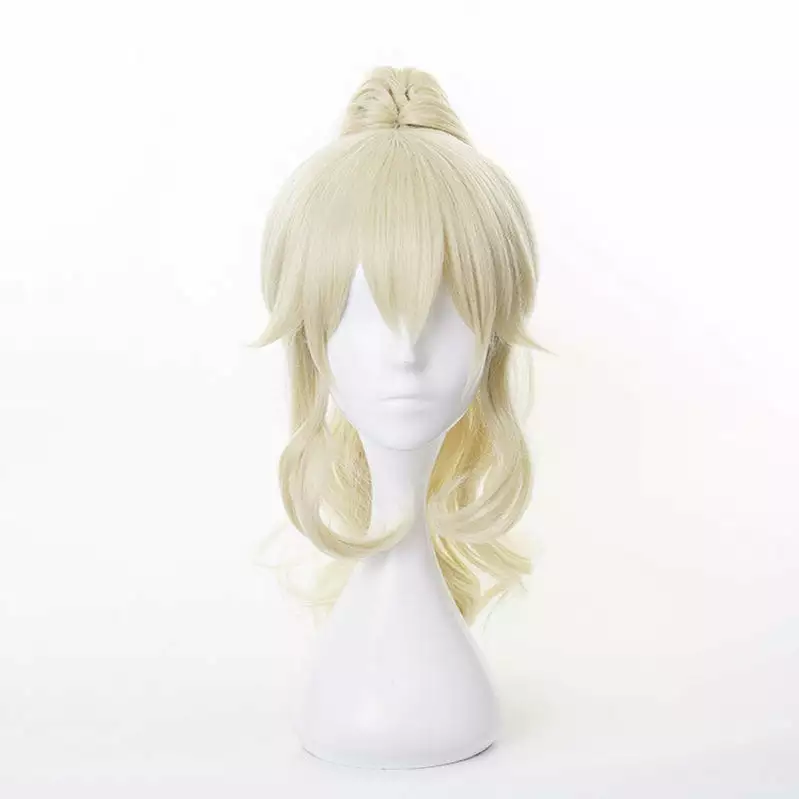 Cosplay Clans Game Genshin Impact Jean Blonde Ponytail Cosplay Wigs 4 Cosplay Clans Game Genshin Impact Jean Blonde Ponytail Cosplay Wigs - Image 2