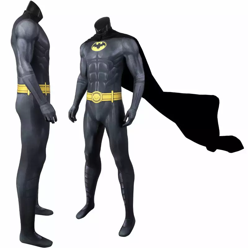 Cosplay Clans The Flash 2023 Bruce Wayne Batman Jumpsuit Cosplay Costumes 4 Cosplay Clans The Flash 2023 Bruce Wayne Batman Jumpsuit Cosplay Costumes - Image 2