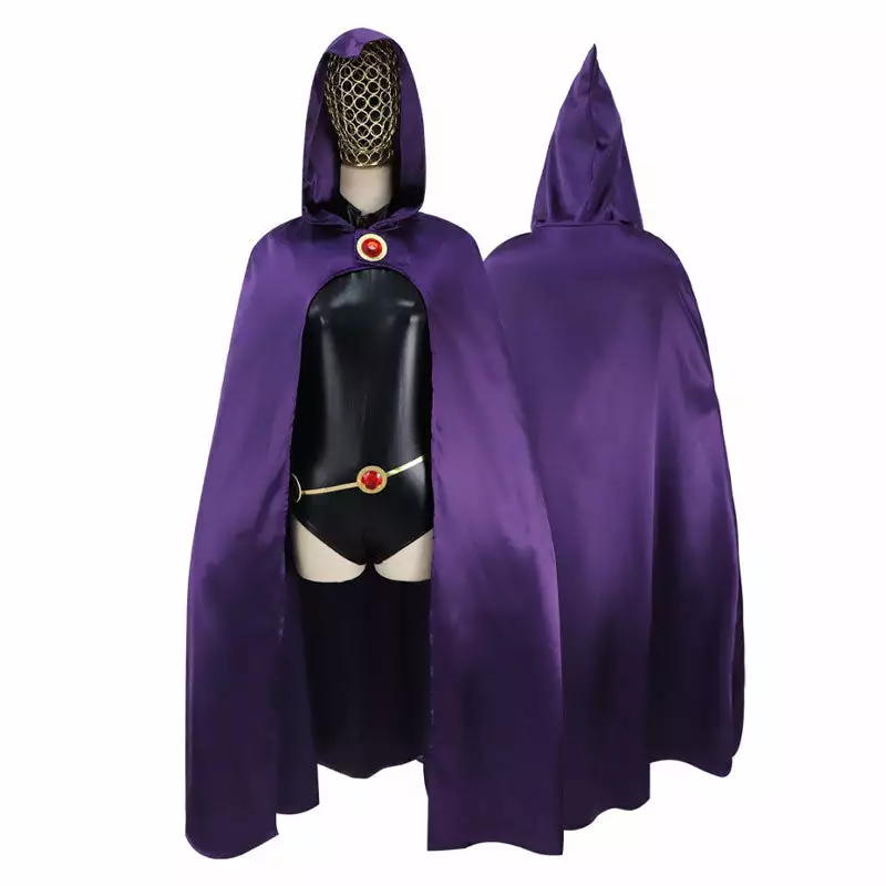 Cosplay Clans DC New Teen Titans Raven Cosplay Costumes 6 Cosplay Clans DC New Teen Titans Raven Cosplay Costumes - Image 4