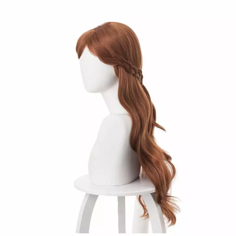 Cosplay Clans Movie Frozen 2 Princess Anna Brown Long Cosplay Wigs 4 Cosplay Clans Movie Frozen 2 Princess Anna Brown Long Cosplay Wigs - Image 2