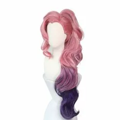 Cosplay Clans LOL Seraphine Cosplay Wig 100cm Long Ponytail Pink Gradient Purple Wavy Wigs -Cosplay Clans Sales 2 6c76e889 46b1 4701 84b6 65bdf58b4442