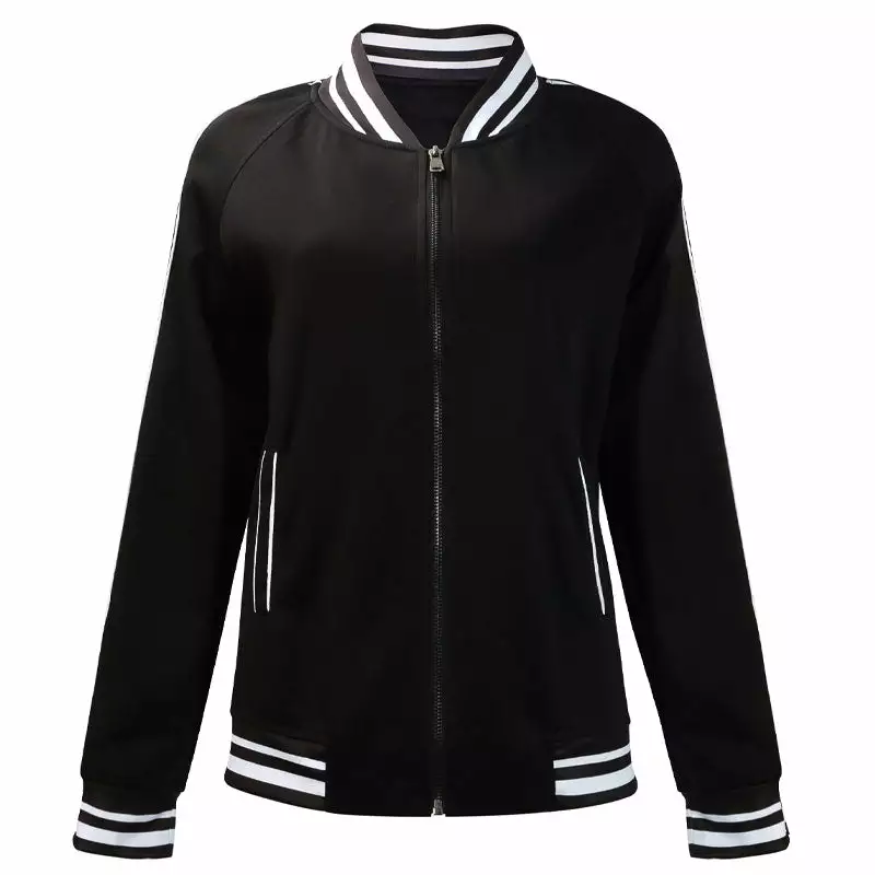 Cosplay Clans The Addams Family Wednesday Addams Baseball Jersey Cosplay Costumes 4 Cosplay Clans The Addams Family Wednesday Addams Baseball Jersey Cosplay Costumes - Image 2