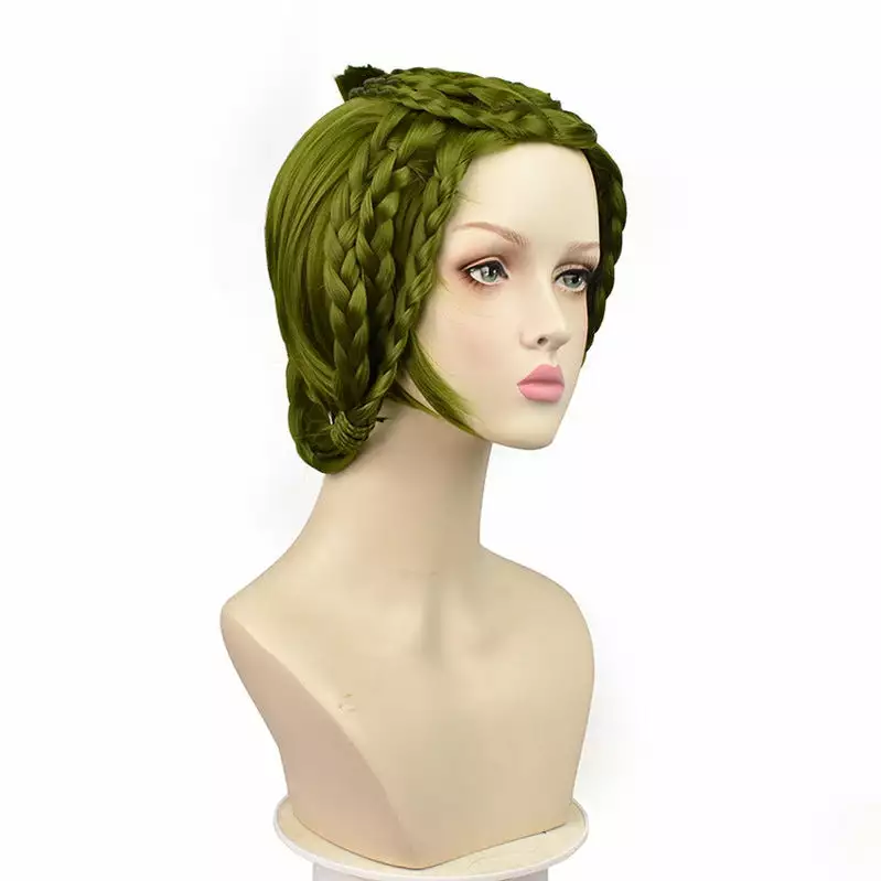 Cosplay Clans Game Identity V Doctors-Past Emily Dale Green Cosplay Wigs 5 Cosplay Clans Game Identity V Doctors-Past Emily Dale Green Cosplay Wigs - Image 3