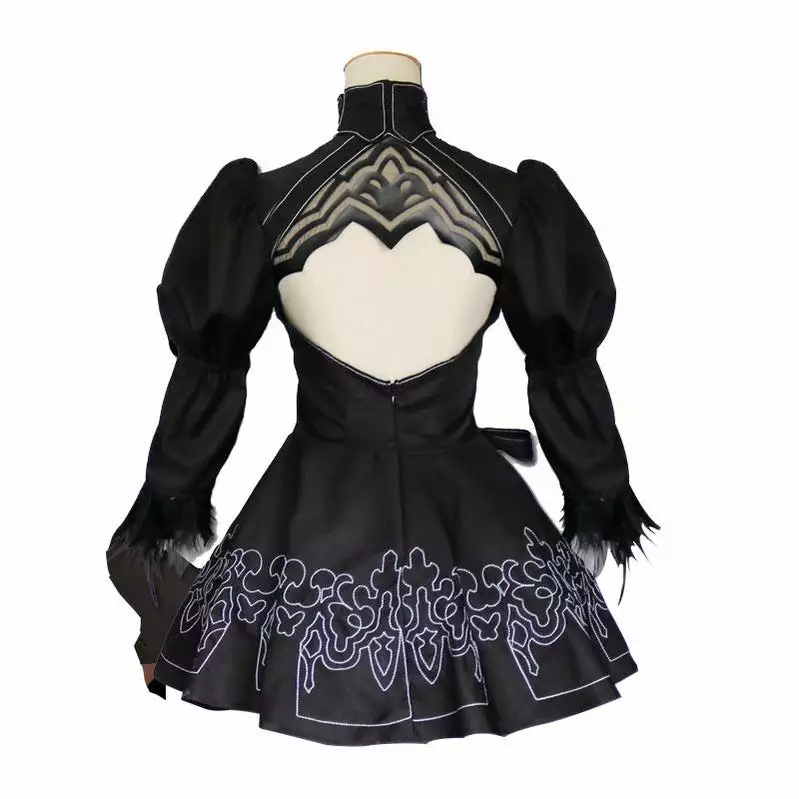Cosplay Clans Game Nier: Automata 2B YoRHa No.2 Type B Cosplay Costumes 5 Cosplay Clans Game Nier: Automata 2B YoRHa No.2 Type B Cosplay Costumes - Image 3