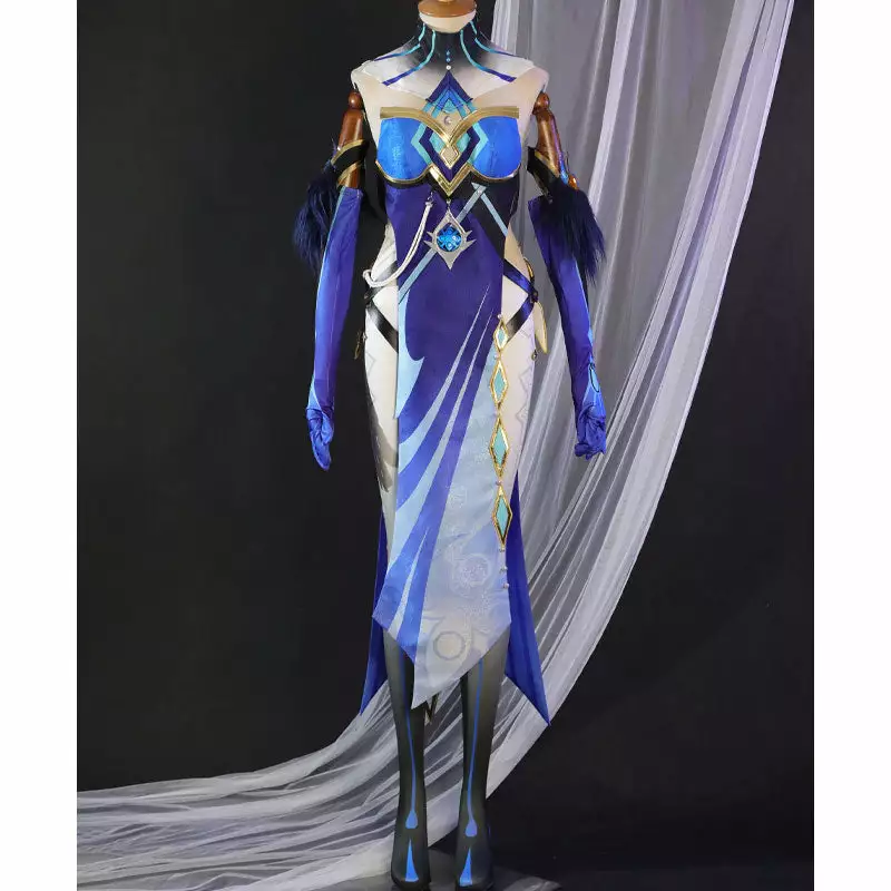Cosplay Clans Game Genshin Impact Mirror Maiden Cosplay Costumes 4 Cosplay Clans Game Genshin Impact Mirror Maiden Cosplay Costumes - Image 2