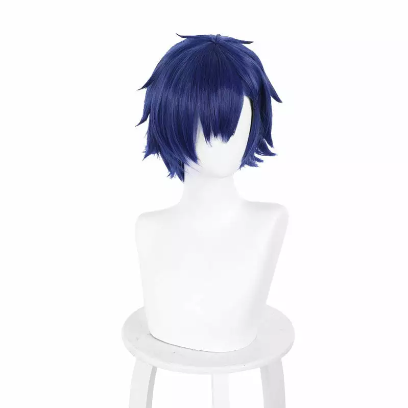 Cosplay Clans Anime SSSS.DYNAZENON Yomogi Asanaka Blue Short Cosplay Wigs 4 Cosplay Clans Anime SSSS.DYNAZENON Yomogi Asanaka Blue Short Cosplay Wigs - Image 2