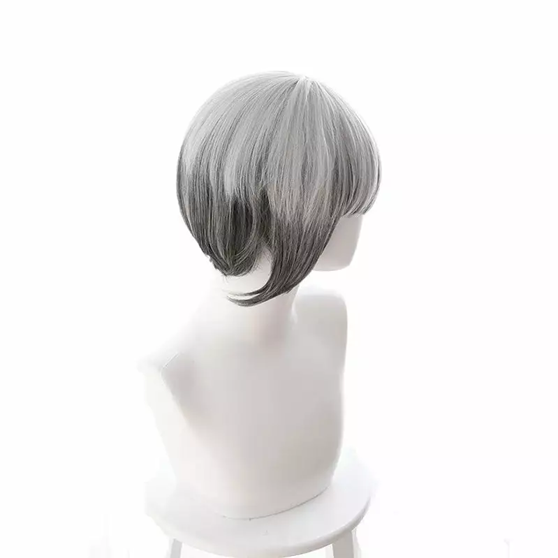 Cosplay Clans Game Identity V Mechanic Tracy Reznik Silver Gray Gradient Short Cosplay Wigs 4 Cosplay Clans Game Identity V Mechanic Tracy Reznik Silver Gray Gradient Short Cosplay Wigs - Image 2