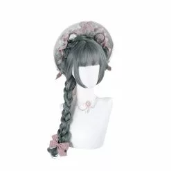 Cosplay Clans Women Fashion Long Gray Wavy Sweet Bangs Lolita Wig -Cosplay Clans Sales 2 c79aad94 c190 418c b9bf a7b0cd5a127c