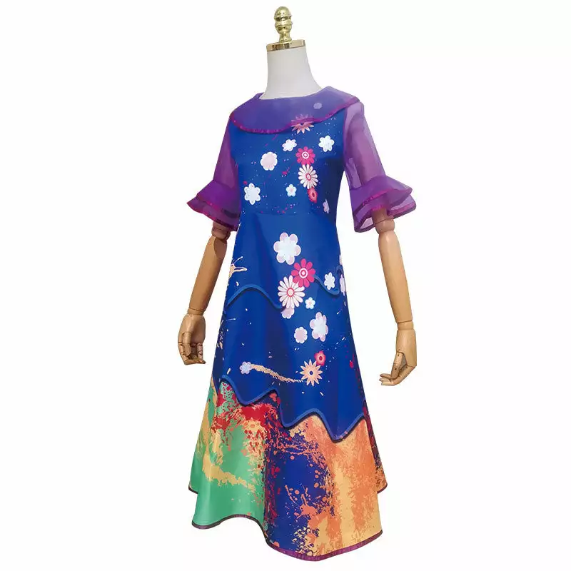 Cosplay Clans Encanto Isabela Madrigal Kids Dress Cosplay Costumes 4 Cosplay Clans Encanto Isabela Madrigal Kids Dress Cosplay Costumes - Image 2