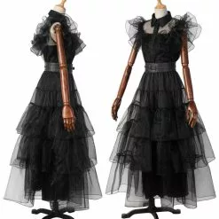 Cosplay Clans The Addams Family Wednesday Addams Iconic Dance Scenes Cosplay Costumes 11 Cosplay Clans The Addams Family Wednesday Addams Iconic Dance Scenes Cosplay Costumes -Cosplay Clans Sales 2 d34d5d9c 7946 4931 a34e e671e5a43e0a