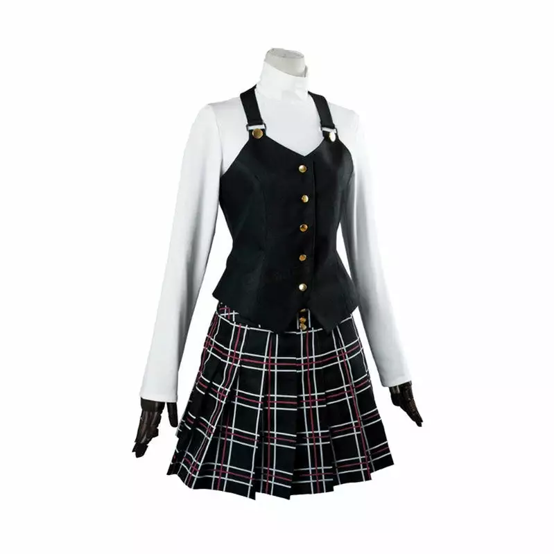 Cosplay Clans Game Persona 5 Makoto Niijima P5 JK School Uniform Cosplay Costumes 4 Cosplay Clans Game Persona 5 Makoto Niijima P5 JK School Uniform Cosplay Costumes - Image 2