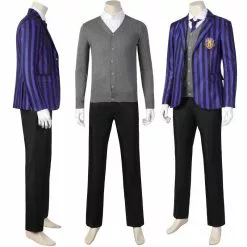Cosplay Clans The Addams Family Wednesday Eugene Otinger Nevermore Academy Uniform Cosplay Costumes -Cosplay Clans Sales 2 e1f48cb2 3ecc 4db5 aabe 2594a508de11