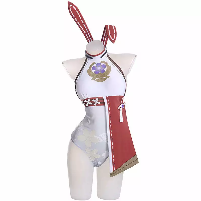 Cosplay Clans Game Genshin Impact Yae Miko Bunny Girl Cosplay Costumes 4 Cosplay Clans Game Genshin Impact Yae Miko Bunny Girl Cosplay Costumes - Image 2