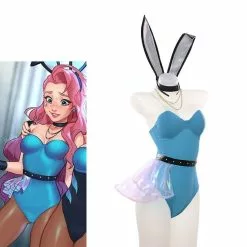 Cosplay Clans LOL KDA ALL OUT Seraphine Bunnysuit Cosplay Costumes