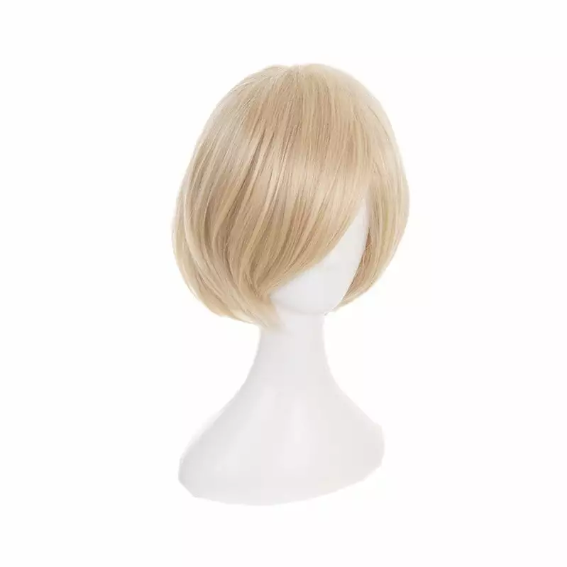 Cosplay Clans Anime Yuri On Ice Yuri Plisetsky Short Blond Cosplay Wigs 5 Cosplay Clans Anime Yuri On Ice Yuri Plisetsky Short Blond Cosplay Wigs - Image 3