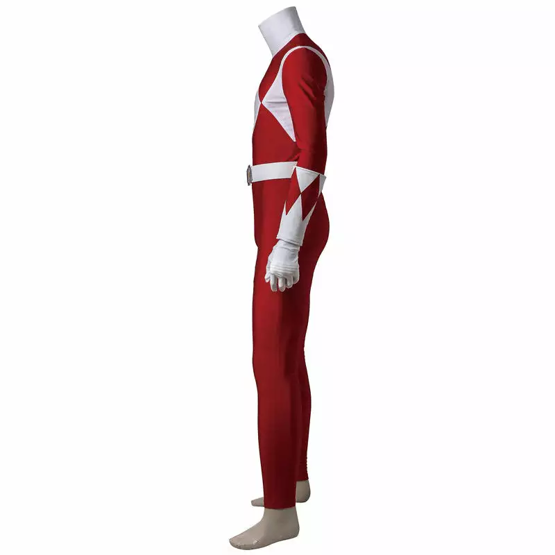 Cosplay Clans Mighty Morphin Power Rangers Jason Lee Scott Red Ranger Cosplay Costumes 5 Cosplay Clans Mighty Morphin Power Rangers Jason Lee Scott Red Ranger Cosplay Costumes - Image 3