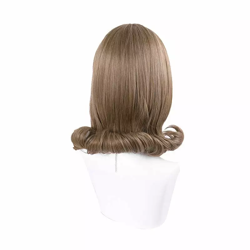Cosplay Clans Women Fashion Short Brown Curls Sweet Bangs Lolita Wig 8 Cosplay Clans Women Fashion Short Brown Curls Sweet Bangs Lolita Wig - Image 6
