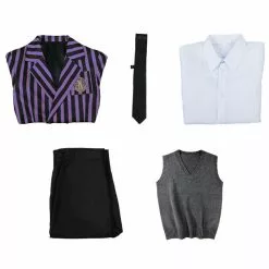 Cosplay Clans The Addams Family Wednesday Addams Eugene Otinger Nevermore Academy Uniform Cosplay Costumes -Cosplay Clans Sales 3 28abf7cc 1482 46f5 8bc0 282e2b8f3e14