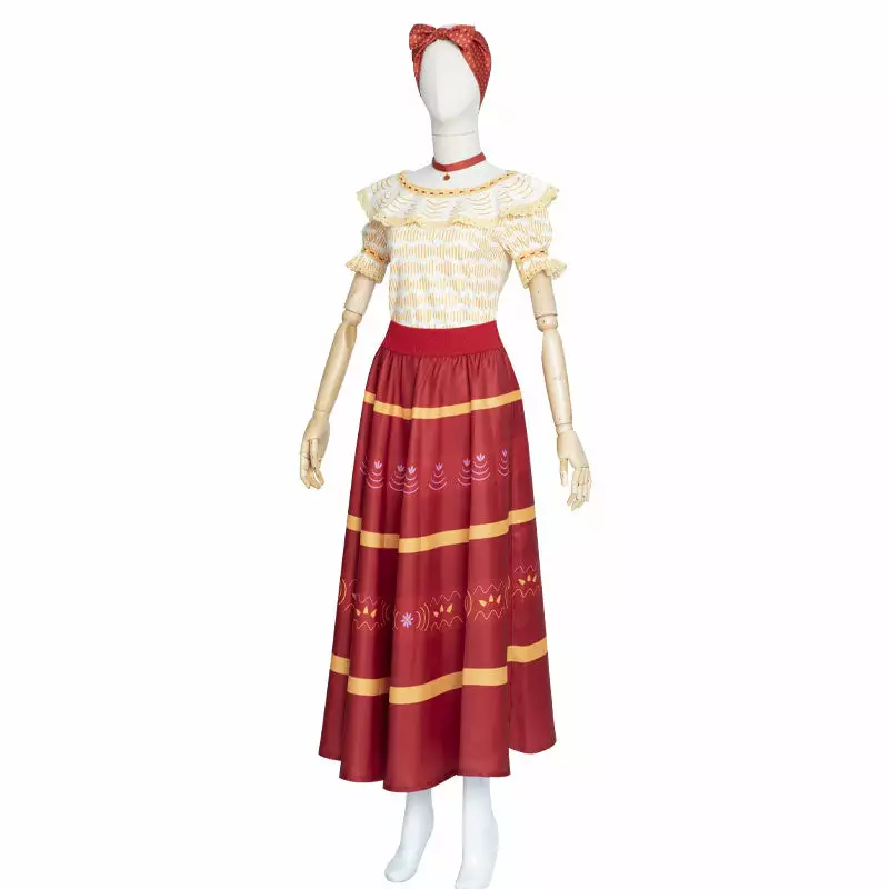Cosplay Clans Encanto Dolores Madrigal Fullset Cosplay Costumes 5 Cosplay Clans Encanto Dolores Madrigal Fullset Cosplay Costumes - Image 3
