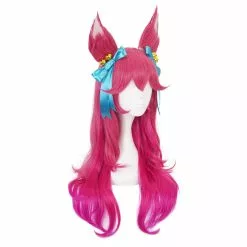 Cosplay Clans Game LOL Spirit Blossom Skin Ahri 80cm Long Red Gradient Purple Wavy Cosplay Wigs With Headwear 10 Cosplay Clans Game LOL Spirit Blossom Skin Ahri 80cm Long Red Gradient Purple Wavy Cosplay Wigs With Headwear -Cosplay Clans Sales 3 4f3313a4 d059 4124 b7e8 1abde9d615fd