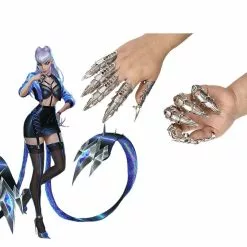 Cosplay Clans Game LOL KDA ALL OUT Evelynn Cosplay Finger Props