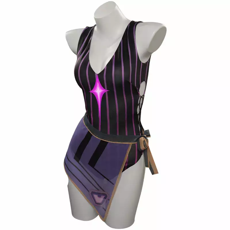 Cosplay Clans Game Valorant Reyna Swimsuit Cosplay Costumes 5 Cosplay Clans Game Valorant Reyna Swimsuit Cosplay Costumes - Image 3