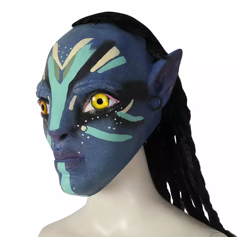 Cosplay Clans Avatar 2 The Way Of Water Neytiri Mask Cosplay Props 5 Cosplay Clans Avatar 2 The Way Of Water Neytiri Mask Cosplay Props - Image 3