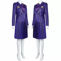Cosplay Clans The Addams Family Wednesday Addams Purple Uniform Cosplay Costume -Cosplay Clans Sales 3 8c8609bd fda2 4c5f 8454 0db0ff154396