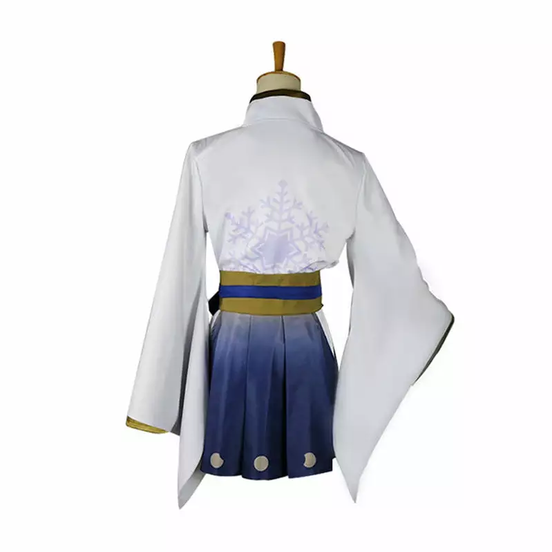 Cosplay Clans Vocaloid Hatsune Miku Snow Witch Kimono Cosplay Costume 6 Cosplay Clans Vocaloid Hatsune Miku Snow Witch Kimono Cosplay Costume - Image 4