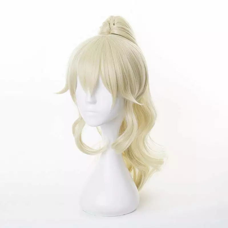 Cosplay Clans Game Genshin Impact Jean Blonde Ponytail Cosplay Wigs 5 Cosplay Clans Game Genshin Impact Jean Blonde Ponytail Cosplay Wigs - Image 3