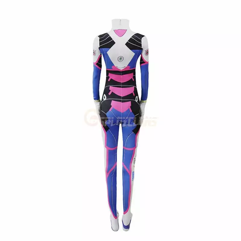 Cosplay Clans Game Overwatch D.Va Hana Song Suit Leotard Cosplay Costumes 5 Cosplay Clans Game Overwatch D.Va Hana Song Suit Leotard Cosplay Costumes - Image 3