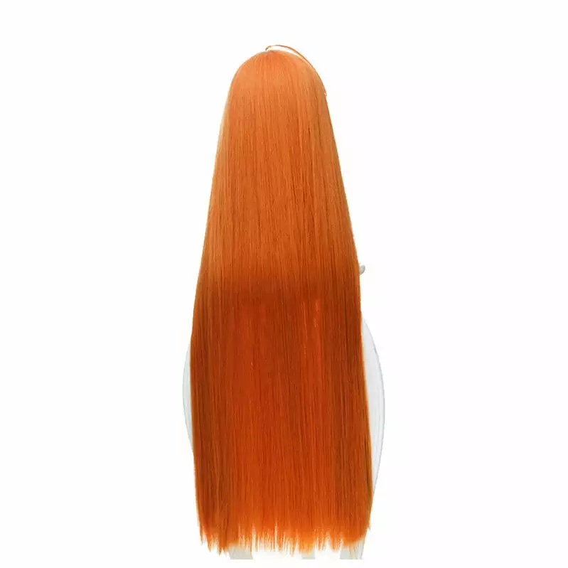 Cosplay Clans Anime Persona 5 Futaba Sakura Straight Orange Cosplay Wigs 5 Cosplay Clans Anime Persona 5 Futaba Sakura Straight Orange Cosplay Wigs - Image 3