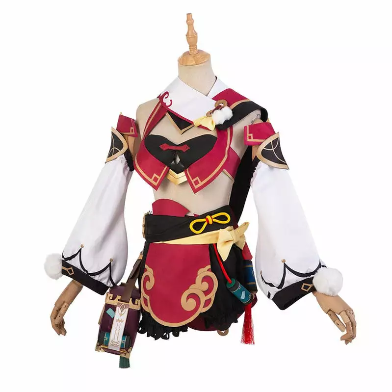 Cosplay Clans Game Genshin Impact Yanfei Fullsuit Cosplay Costumes 5 Cosplay Clans Game Genshin Impact Yanfei Fullsuit Cosplay Costumes - Image 3