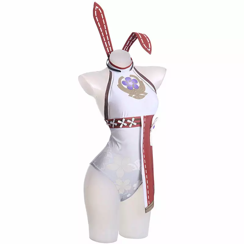 Cosplay Clans Game Genshin Impact Yae Miko Bunny Girl Cosplay Costumes 5 Cosplay Clans Game Genshin Impact Yae Miko Bunny Girl Cosplay Costumes - Image 3