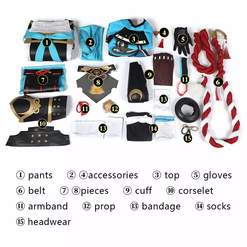 Cosplay Clans Game Genshin Impact Gorou Fullsuit Cosplay Costumes 7 Cosplay Clans Game Genshin Impact Gorou Fullsuit Cosplay Costumes - Image 5
