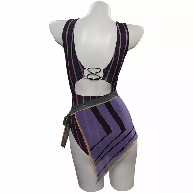 Cosplay Clans Game Valorant Reyna Swimsuit Cosplay Costumes 6 Cosplay Clans Game Valorant Reyna Swimsuit Cosplay Costumes - Image 4