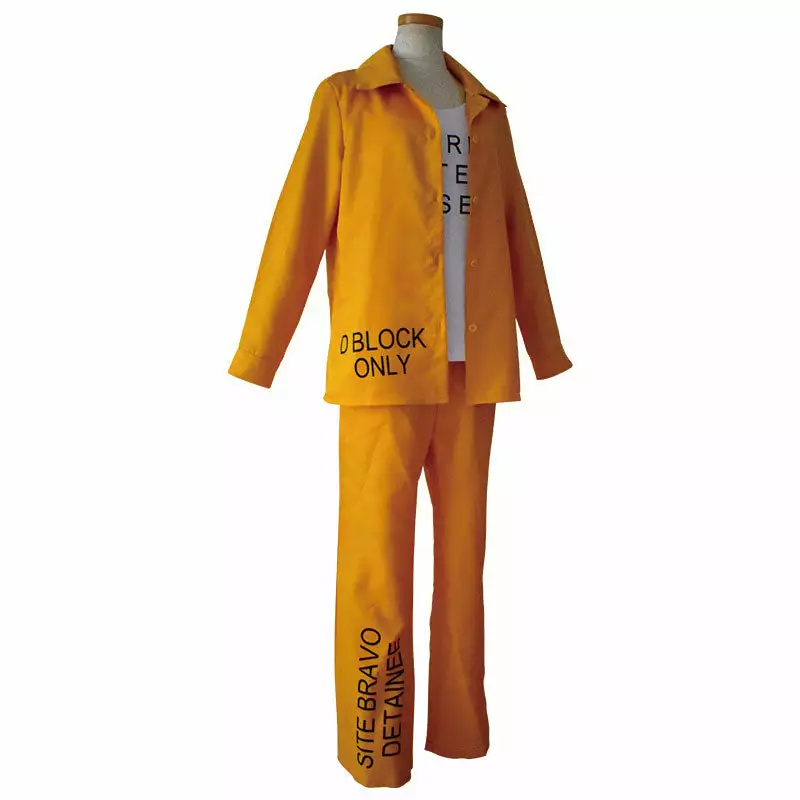 Cosplay Clans The Suicide Squad Harley Quinn Prison Suit Cosplay Costumes 6 Cosplay Clans The Suicide Squad Harley Quinn Prison Suit Cosplay Costumes - Image 4