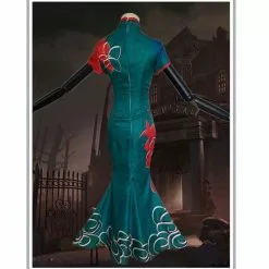 Cosplay Clans Game Identity V Crimson Michiko Thirteen Niang Green Cheongsam Dress Halloween Cosplay Costumes -Cosplay Clans Sales 4 3ea2a1b5 f7b6 4e5f 9cda d1b5e6ded965